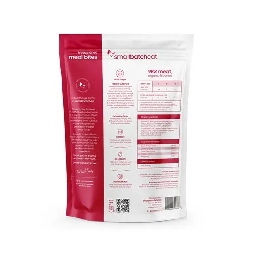 Smallbatch Cat FD Mealbites Beef 10oz