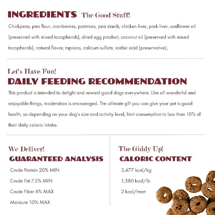 Fromm Crunchy Os Cranliver Kaboom! Flavor Dog Treats 6-oz